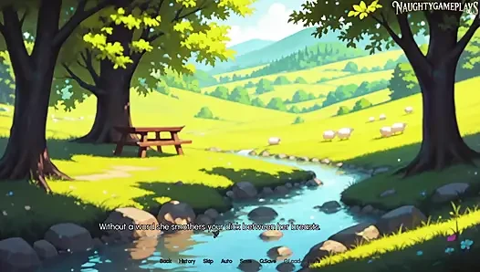 Жизнь в Виндвале (часть 08) Vol_Games - муж делится своей грудастой женой