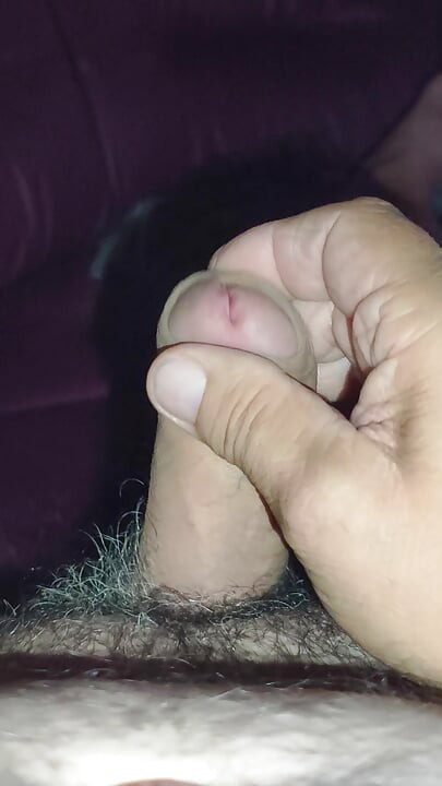 Masturbation with pen