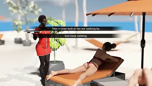 Tacos: Eş değiştiren çift ve bikinili seksi ateşli kızlar ile sahilde keyifli güneşli bir gün - bölüm 78