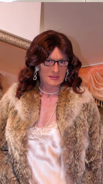 Iconic moment from "Dressed like a Lady but just a randy Slut"