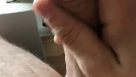 ben mastürbasyon. bir sürü boşalmak (ilk video)