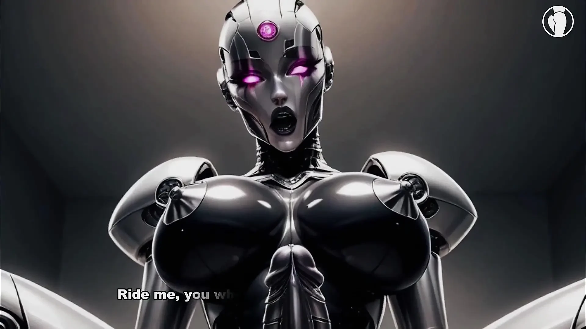 Zarozumiała trans robot zjada twój yummy tyłek - Hentaijoi