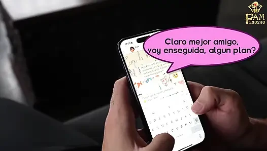 Onu neşelendirmek için arkadaşımla seks yaptım