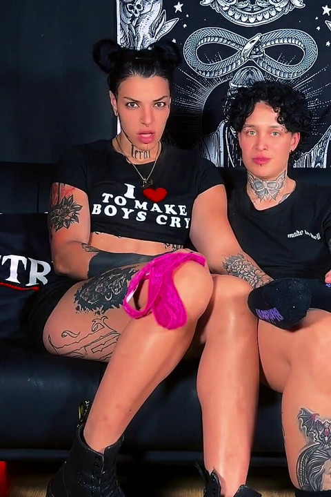 Put on Your Pink Thong - Two Dommes JOI
