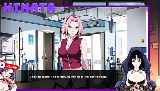 HINATA and SAKURA, chatting quietly. Shinobi Secrets EP 11