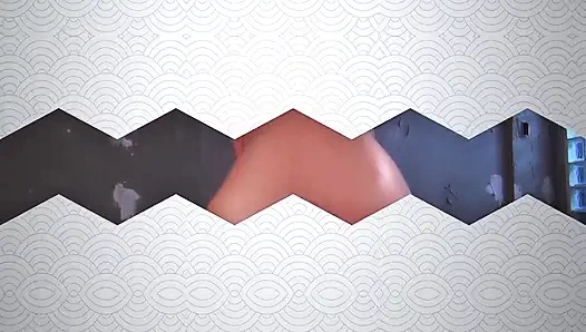 Nippon Pussies Scene - 1 Beautiful Japanese Woman in Lingerie Enjoys Blowjob and Facial