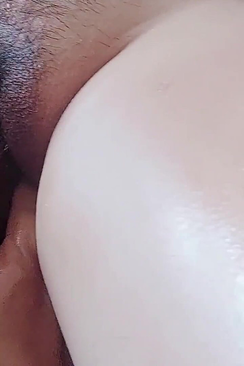 POV: I Give Her an Orgasm with My Fingers on Her Hairy Pussy While She Relaxes