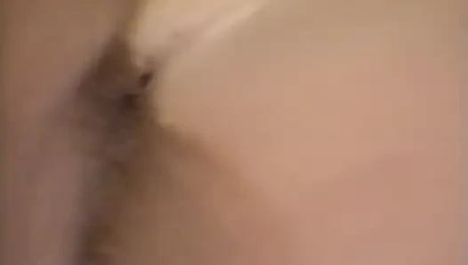 Horny Dude Drops His Load on Face of Stunning Brunette Beauty After Drilling Her Hairy Cunt