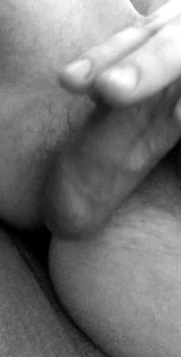 Fucking myself with my own dick