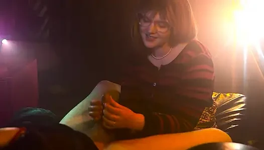An Exam and Erotic Handjob to Help