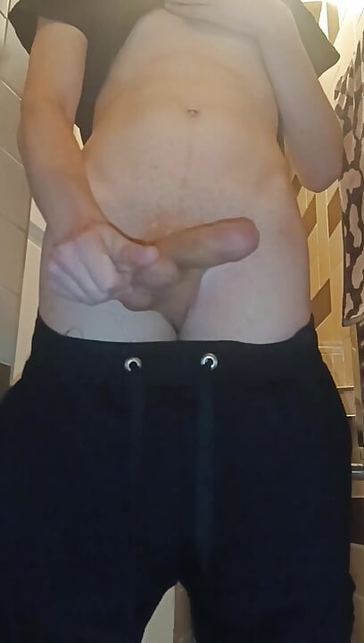 Masturbating in toilet