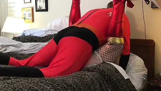 Granny Carmen's All-American Superher Sexual Encounters Compilation 8920COMP