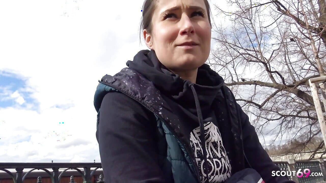 German Scout - Cute Teen Lara Fox Talk to First Casting Fuck