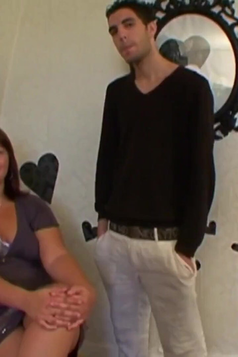 Jane, a cute BBW amateur in action
