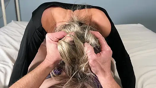 I Offer Her My Mouth, Like a Slut Stepmom. I Love Having My Throat Fucked and Filled with Sperm Like a Whore