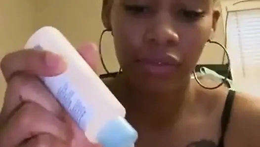 Ebony First Selfie Fuck Video