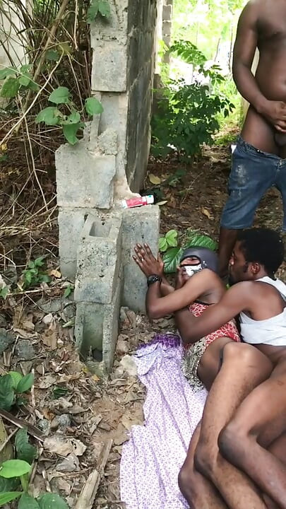 New Year Day Risky OutDoor sex