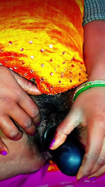 Memorable moment from "Desi village bhabhi pussy inside vabrator vavrator sex"