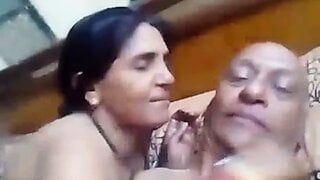 Indian old aunty hindi audio