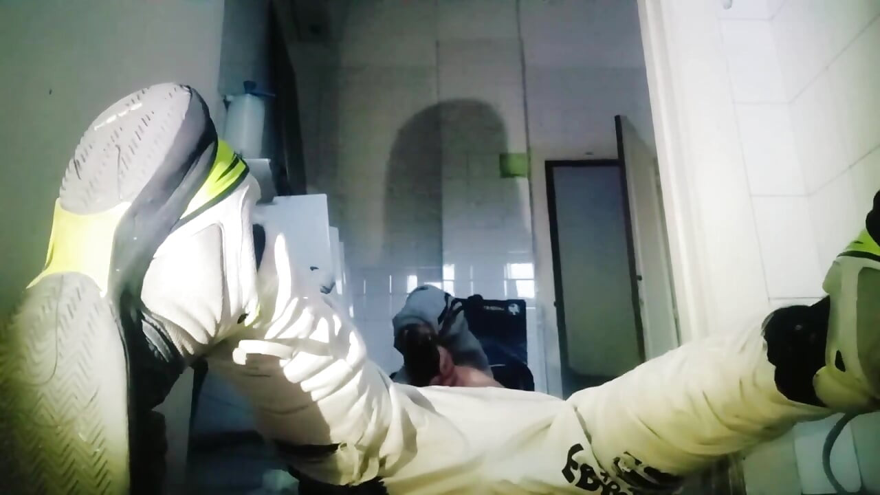 A Young Gay Man Finds Anal Pleasure in an Abandoned Restroom.