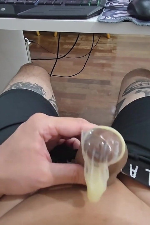 Cum Inside Condom