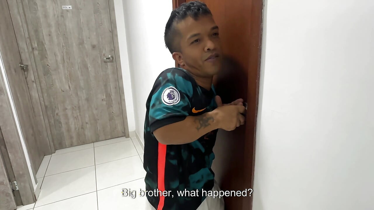 I Get Stuck in the Shower and Ask My Stepbrother to Help Me Get Out and He Asks Me to Let Him Fuck Me for His Favor.