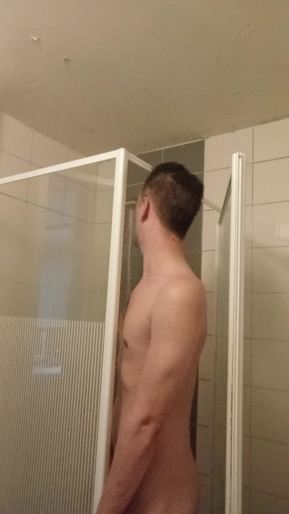 Me in the shower