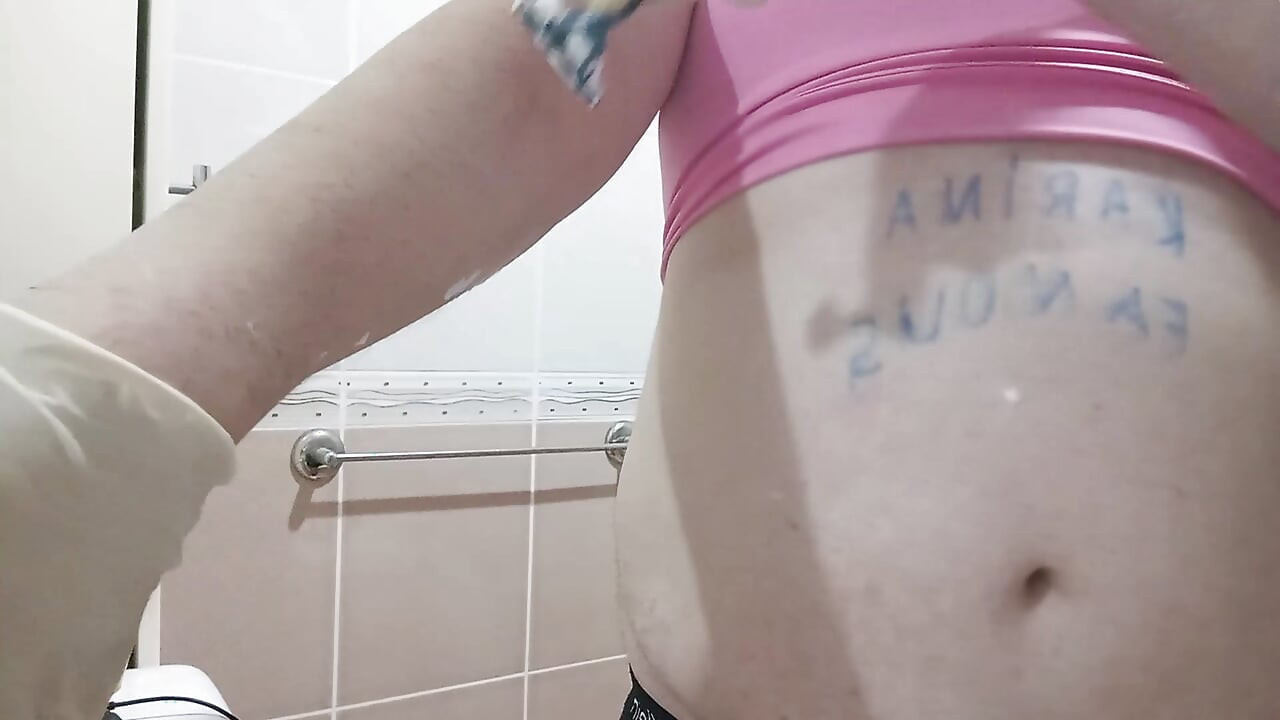 My Sissy Feminization Series 2026 - Shaving My Arms - Part 1