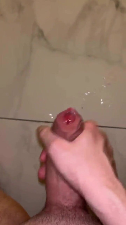 cumshot on the bottom