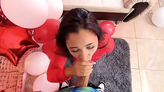 Meine Freundin hat eine Überraschung für mich