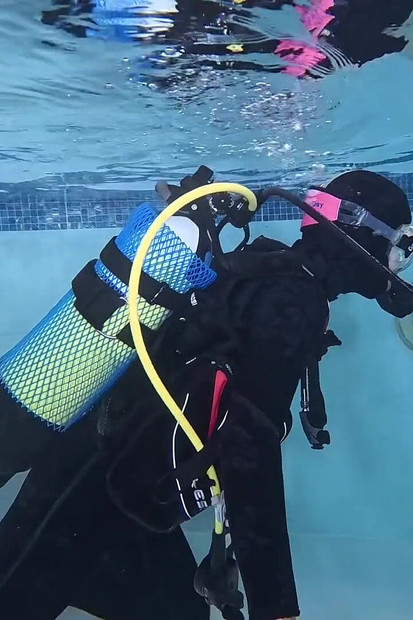 Bubble Tease: Underwater JOI in Full Scuba Gear