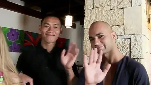 Mature Blonde Devours Throbbing Cock in Outdoor Paradise