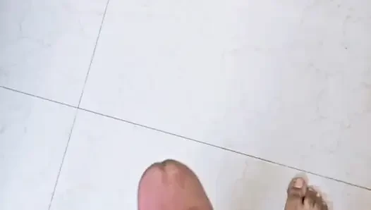 Fucking with wife and spam out on her body