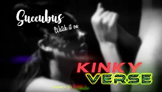 Succubus Blowjob Facial  Noir Black and White Demon Girl Scene Kinkyverse