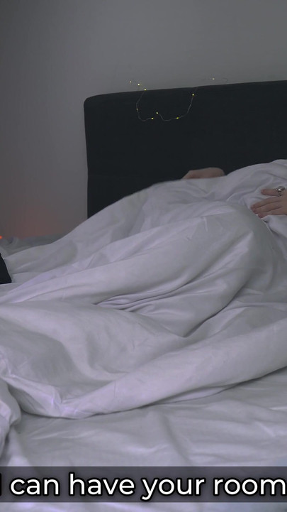 I Fucked My Virgin Step Sister on New Year's Eve in Shared Bed! | Clip 1