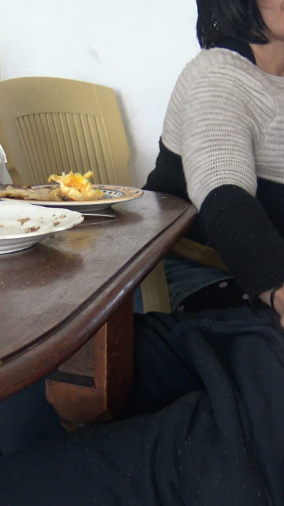 pregnant stepmother swallows my cum in her mouth | Clip 1