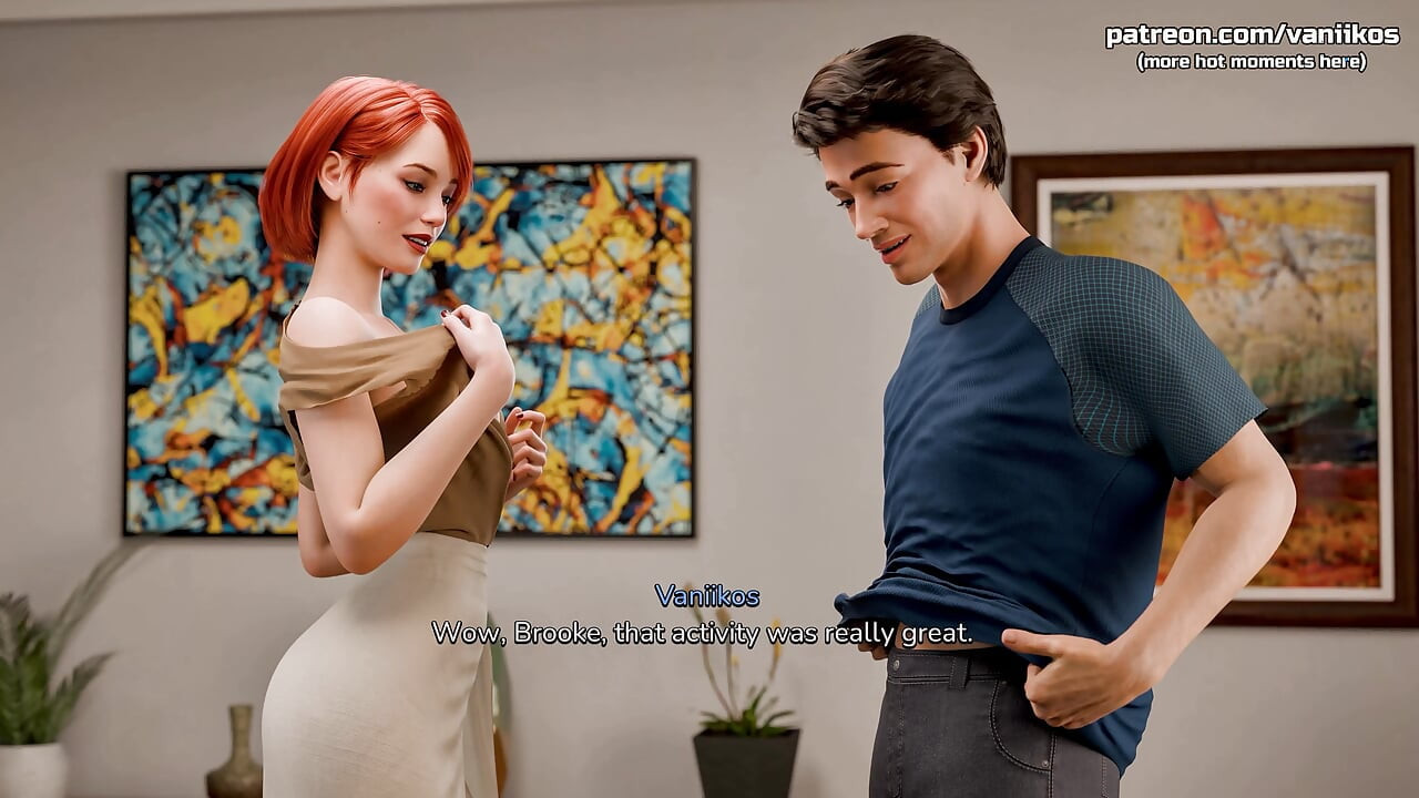 Freshwomen Season 3 - Short Hair Redhead Teacher with a Perfect Body Gets Her Horny Pussy Fucked Doggy Style by Big Cock Student