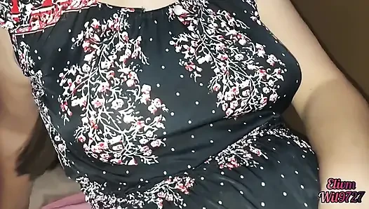 The Stepsister Is Without Panties in Her Bed