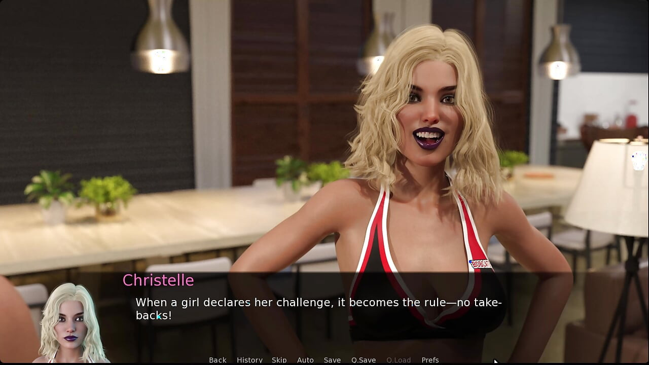 Cheerleader 9, die Cheerleader mussten nackt gehen