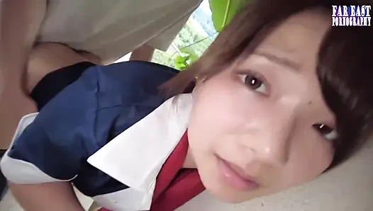 Стройные мега-изгибы согнутые дляшатающиеся задние острых ощущений через парк, лот, на крыше, и в комнате, эпизод 3