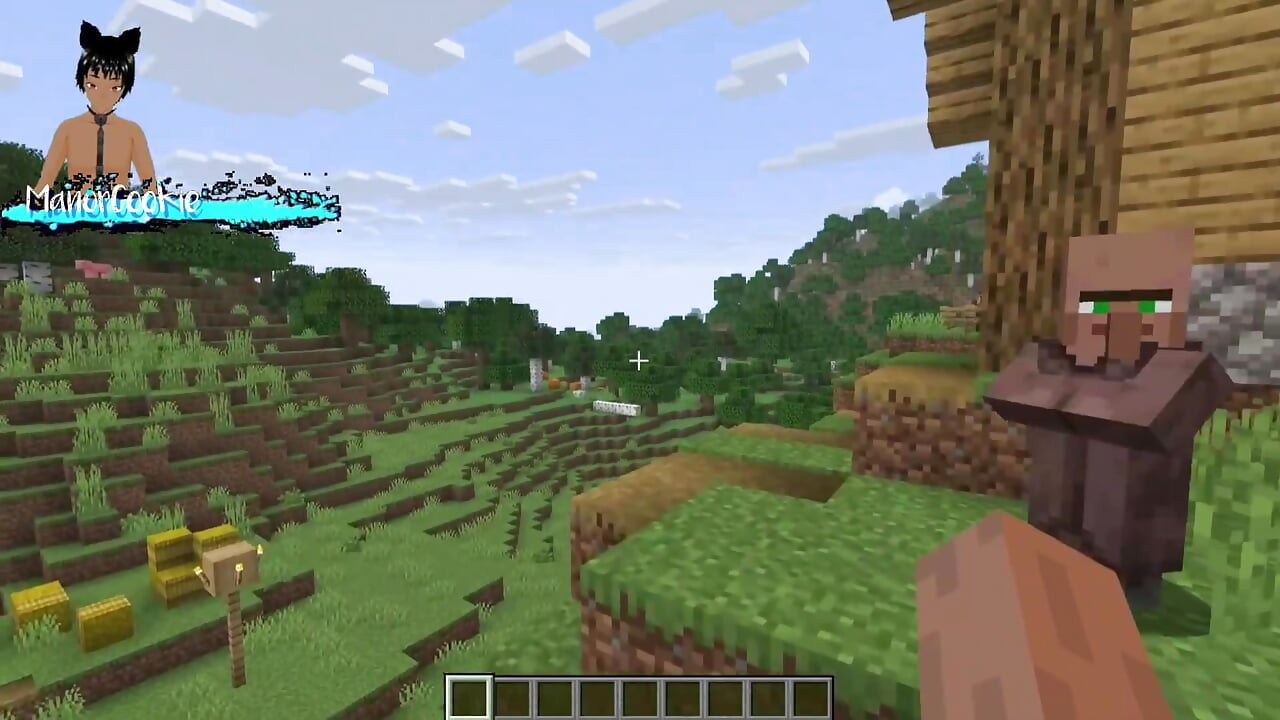 Minecraft mod Needs of Nature - Steve and alex masturbating and showing off some features! Like Cum!