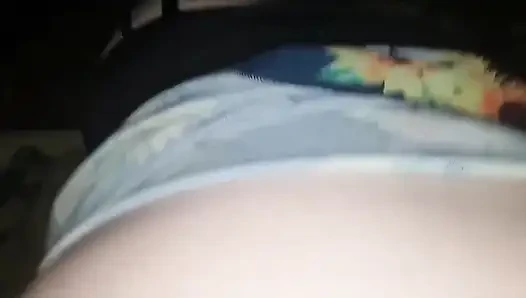 YoungEnglishBbw BBC Nata4sex pounding my pussy outdoor doggy