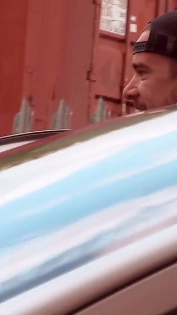 Iconic moment from "Ginger Meter Maid Samantha Bentley Has Rough Outdoor Sex at work"