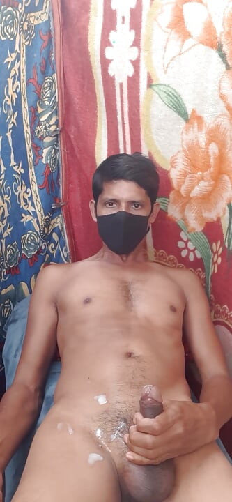 Cumshot Black Big Cock Handjob Outdoor Indian Man