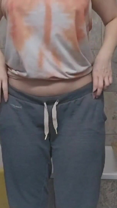 Powerful moment from "Undressing teen on repat in her bathroom"