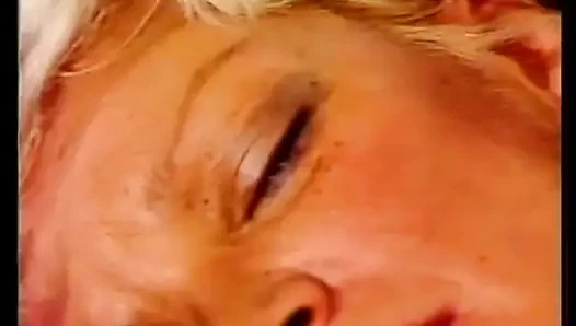 Vintage lesbian fucking with two matures