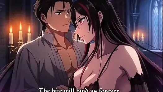 Gothic Vampire Queen Seduces Mortal Lover Into Forbidden Ecstasy & Eternal Bite