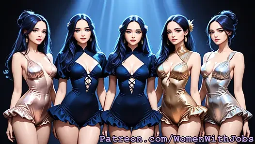 Mouthwatering Models - Handjobs, Blowjobs, Fucking, Cumshots, Bukkake an...