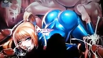 Azeri porn video – Cum tribute to Samus Aran (request from malarion)