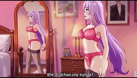 Stieftochter trägt stiefmutter dessous, um stiefvater zu verführen